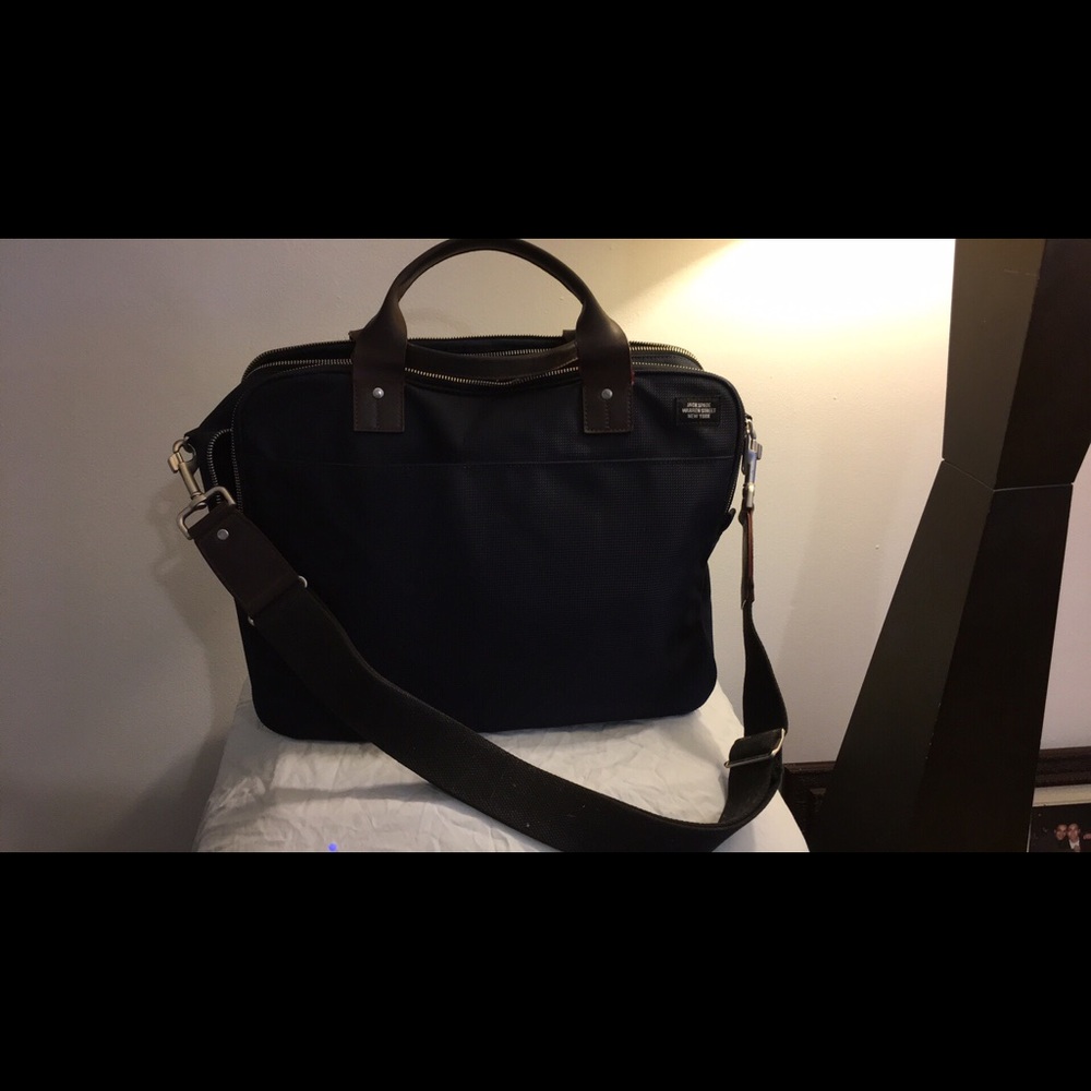 Jack Spade Men’s Nylon Twill Laptop Bag.